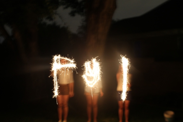 How to Write With Sparklers