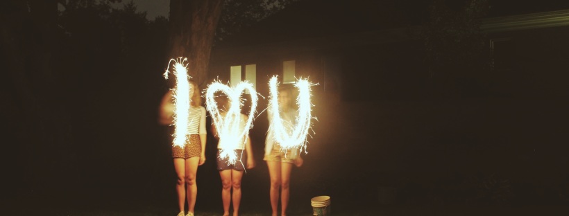 How to write with sparklers